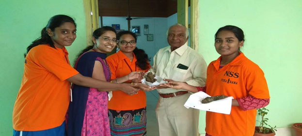 Usha Rama Students made Eco-friendly Ganesh Idols