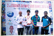 Gold Medal in 2nd Students Olympic state Games 3