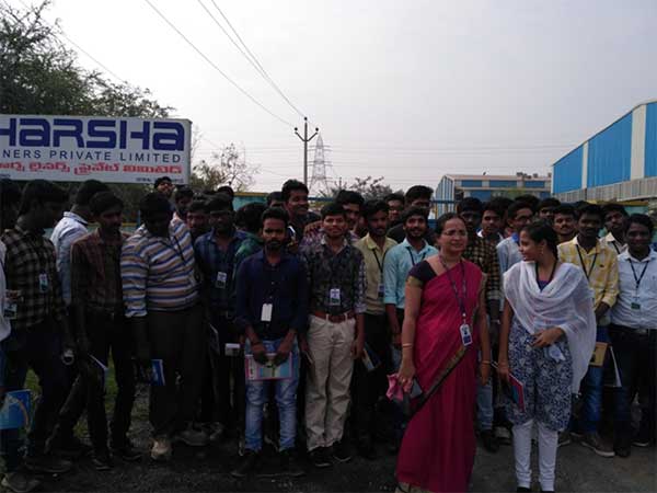 Harsha Liners Industrial Visit