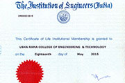 Institute of Engineers Certificate