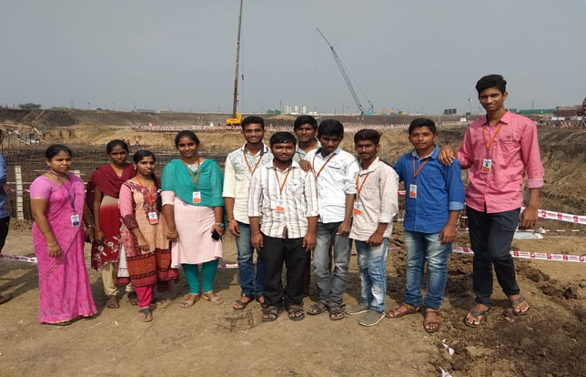Usha Rama Students Industrial visit to Amaravathi